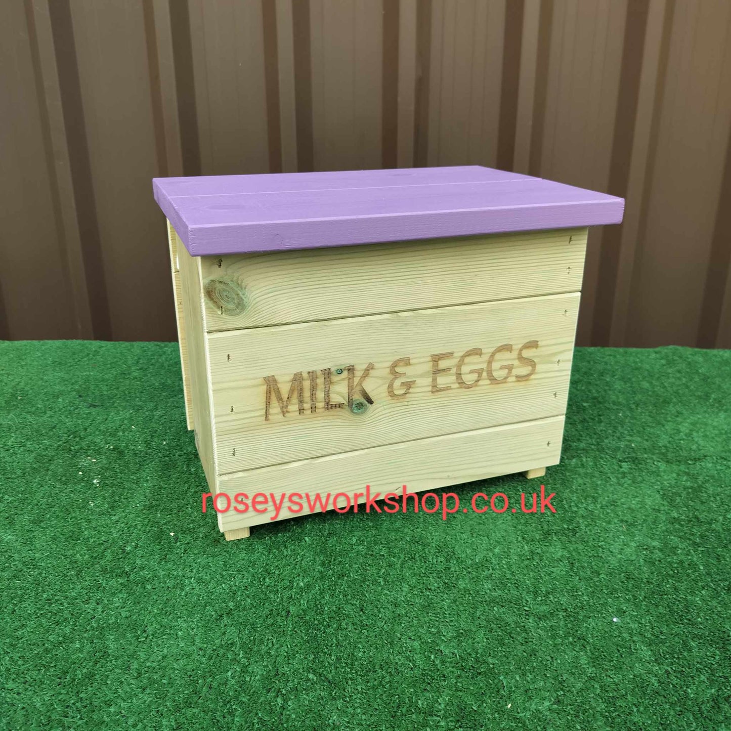Doorstep Milk Box Crate - Holds 6x 1pt Glass Bottles
