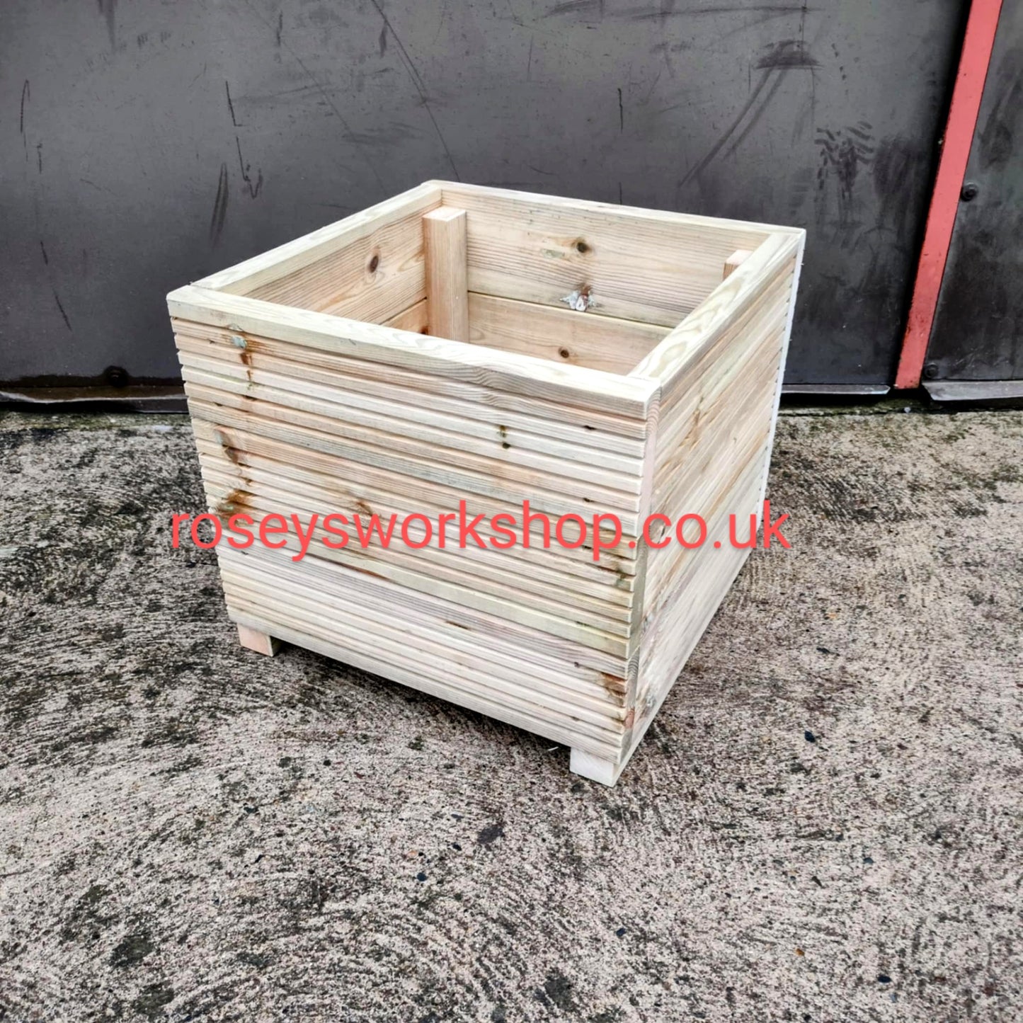 Square Decking Box Planter
