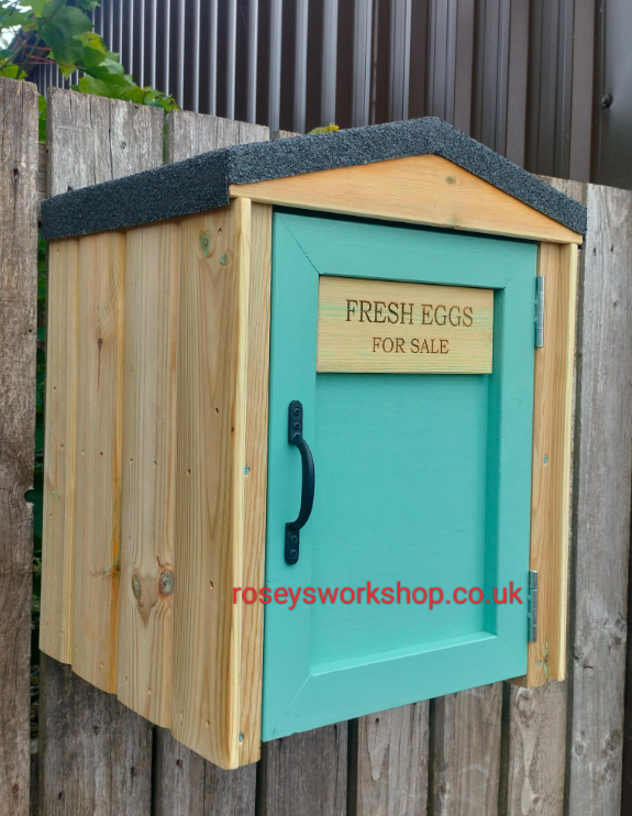 Roadside Honestly Egg Box with Door