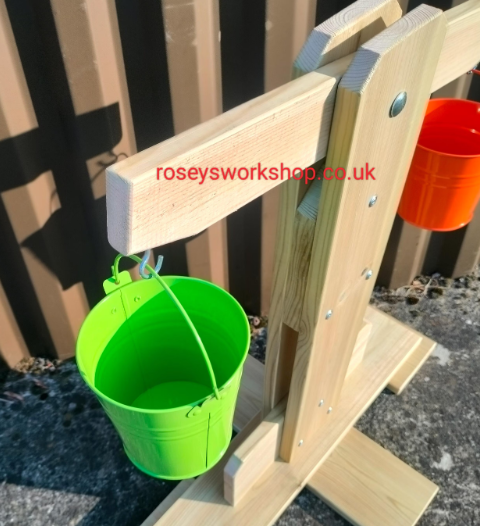 Handmade Children's Wooden Balance Scales