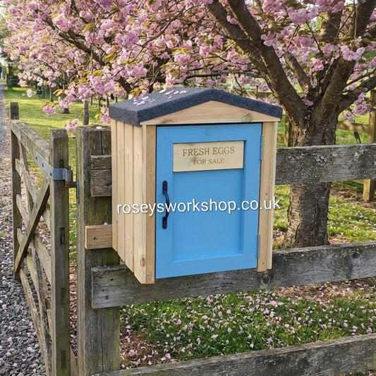Roadside Honestly Egg Box with Door