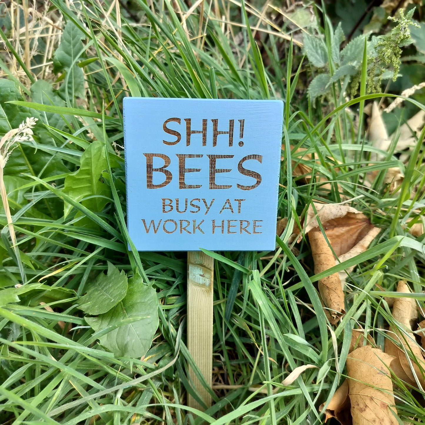 SHH Busy Bees Garden Stake Sign