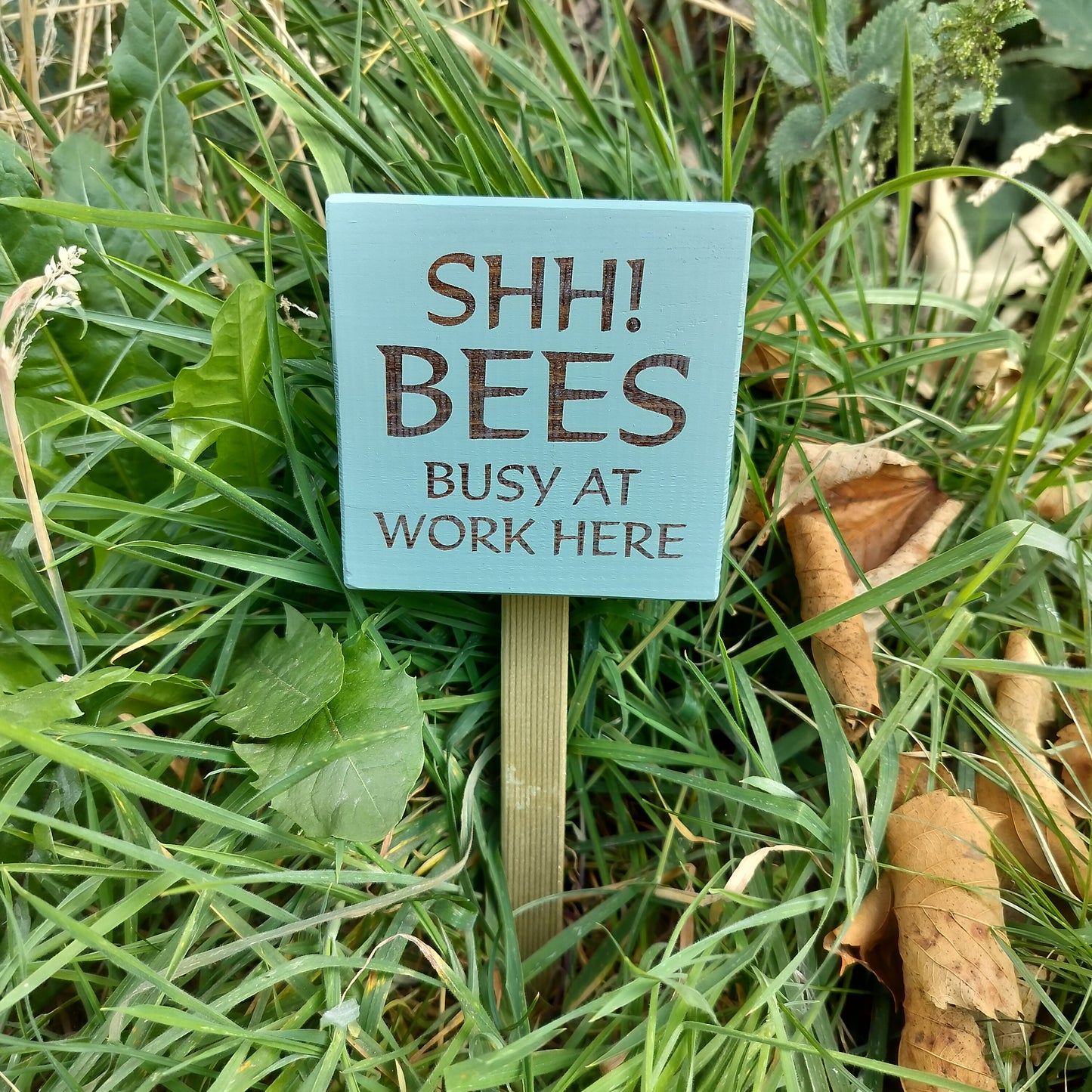 SHH Busy Bees Garden Stake Sign