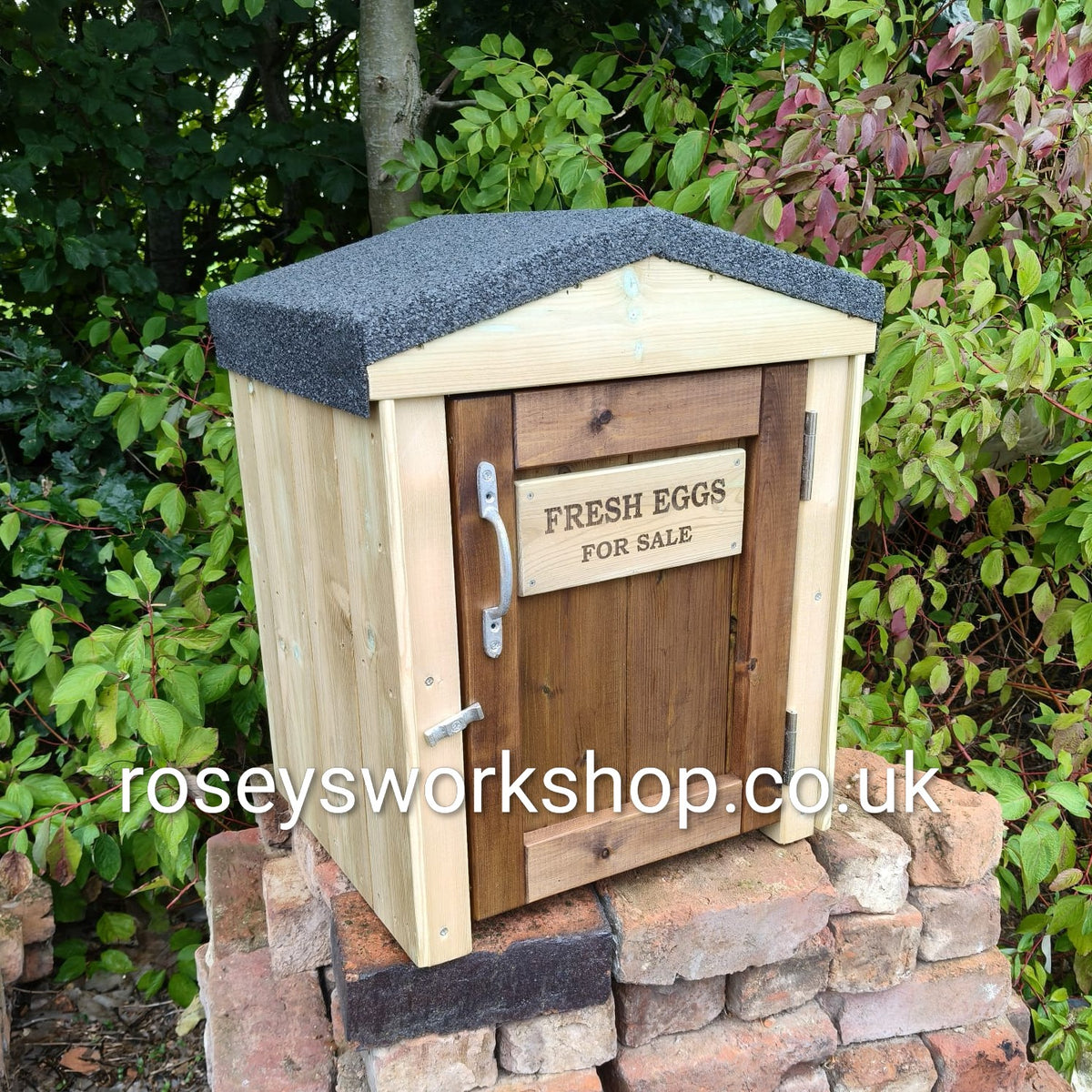 Roadside Honestly Egg Box with Door
