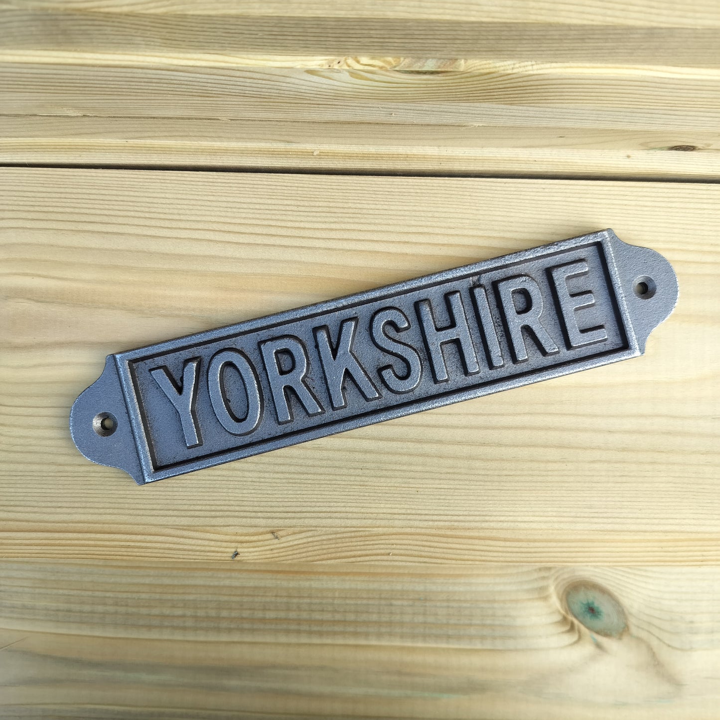 Yorkshire Cast Iron Sign