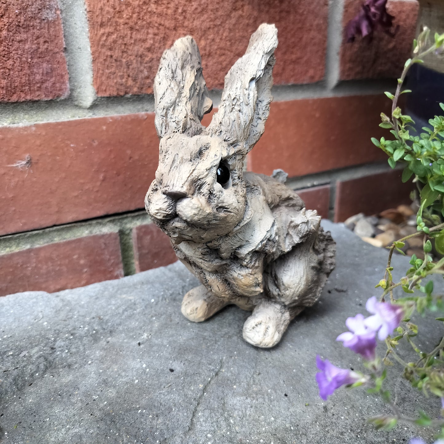 Small Driftwood Effect Rabbit Bunny Ornament