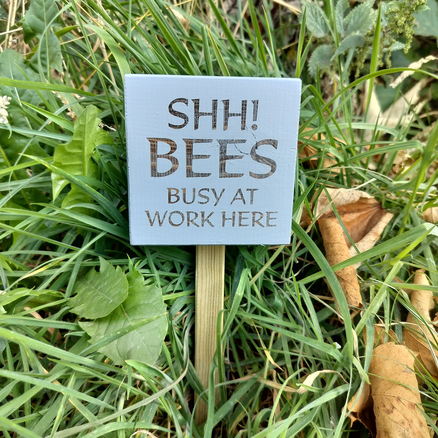 SHH Busy Bees Garden Stake Sign